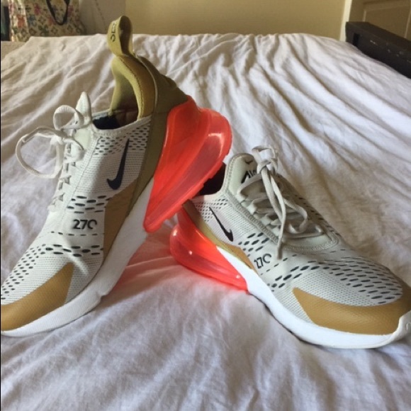 nike air max 270 flight gold